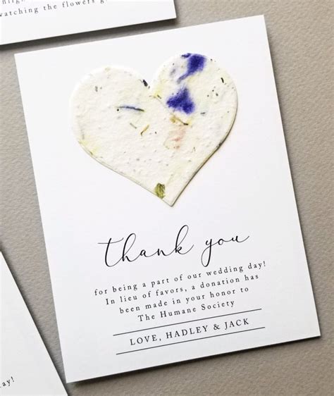 in lieu of wedding favors donation wording|How To Give Donations In Lieu of Wedding Favors .